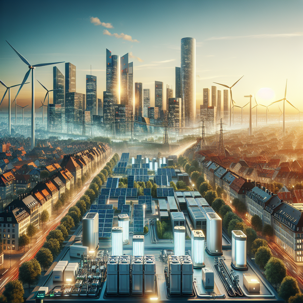 Einfluss von Batteriespeichern auf erneuerbare Energien in Städten